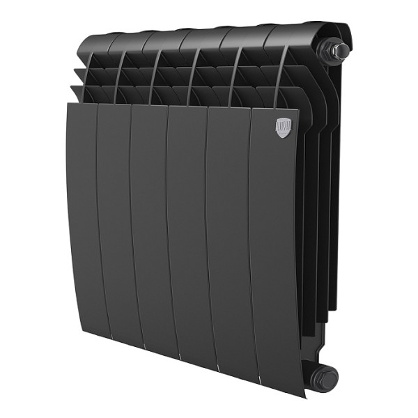 Биметаллический радиатор Royal Thermo Biliner Noir Sable 500 - 4 секции Биметаллический радиатор Royal Thermo Biliner Noir Sable 500 - 4 секции