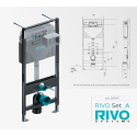 Инсталляция для унитаза RIVO Set A